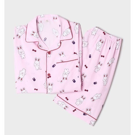 現貨 韓國 SPAO MINITEEN SEVENTEEN 聯名款 睡衣 短袖 成套-規格圖2