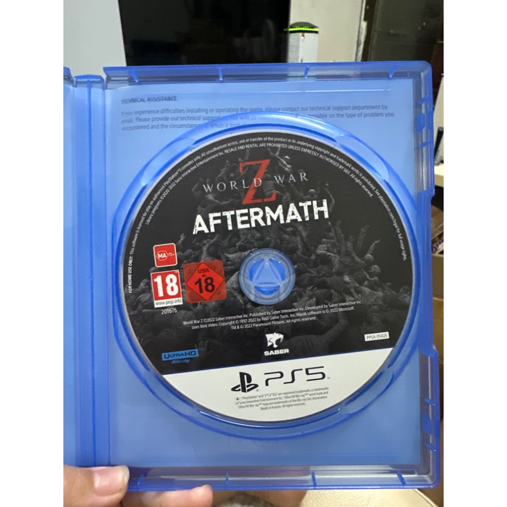 《PEI 2手game》PS5 world Z war-細節圖2