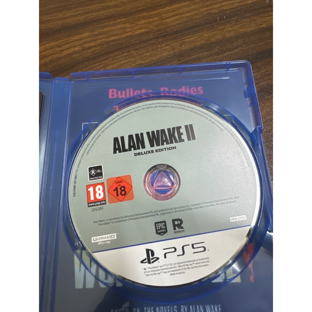《PEI 2手game》PS5.心靈殺手2 Alan Wake2-細節圖2