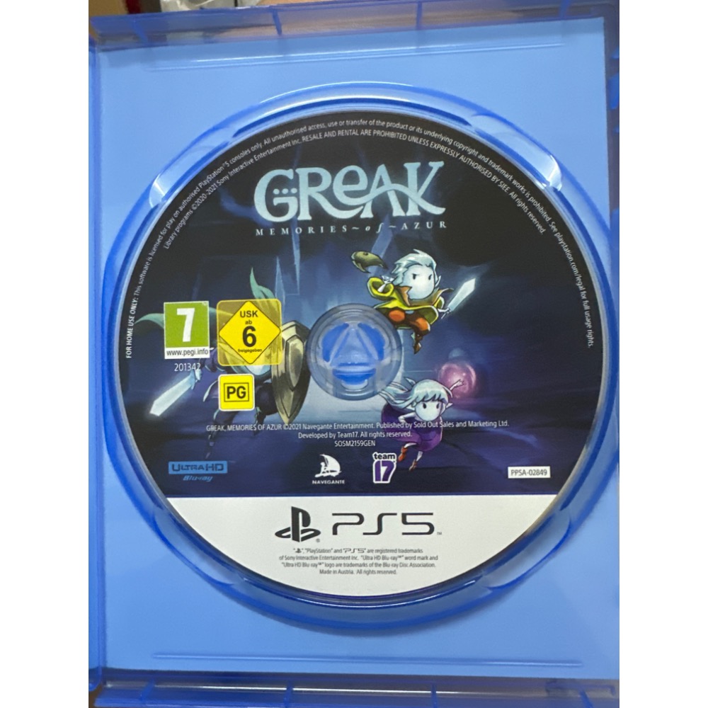 《PEI 2手game》PS5.Greak格雷克：阿祖爾的回憶-細節圖2