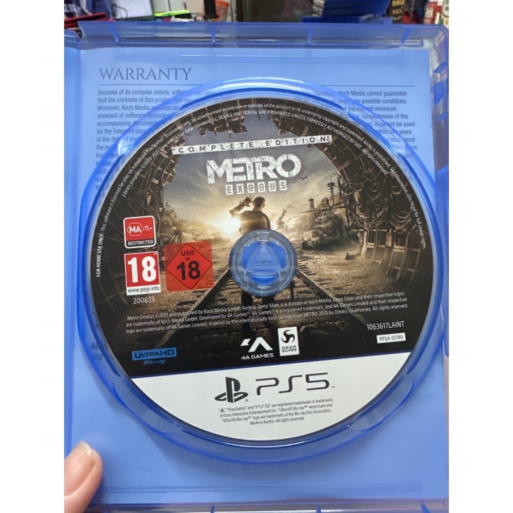 《PEI 2手game》PS5.戰慄深隧：流亡完全版-細節圖2