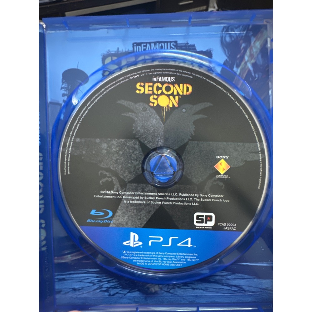 《PEI 2手game》PS4 惡名昭彰-細節圖2