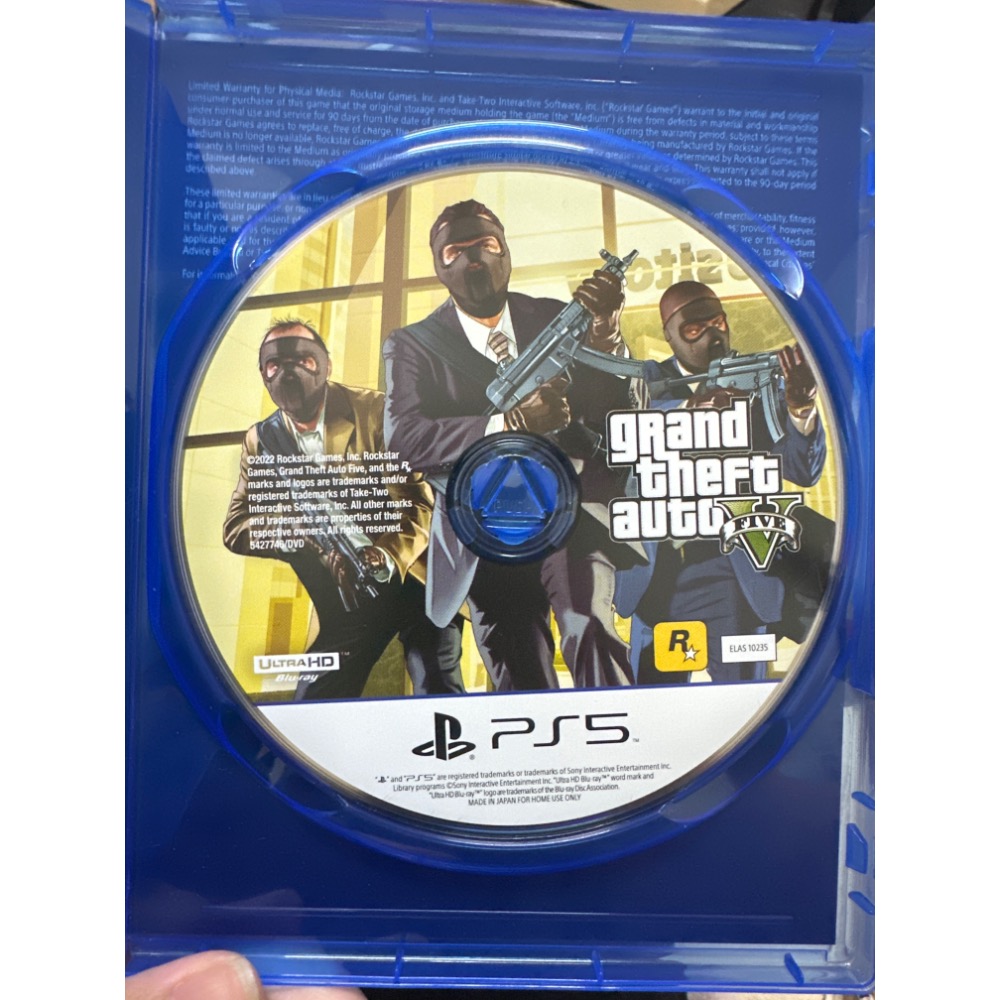 《PEI 2手game》PS5 GTA5-細節圖2