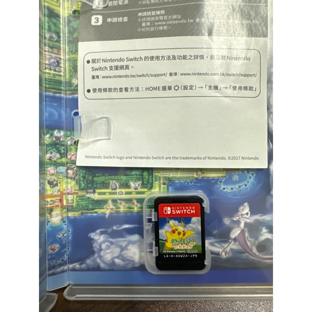 《PEI 2手game》switch 皮卡丘（日版封面）-細節圖2