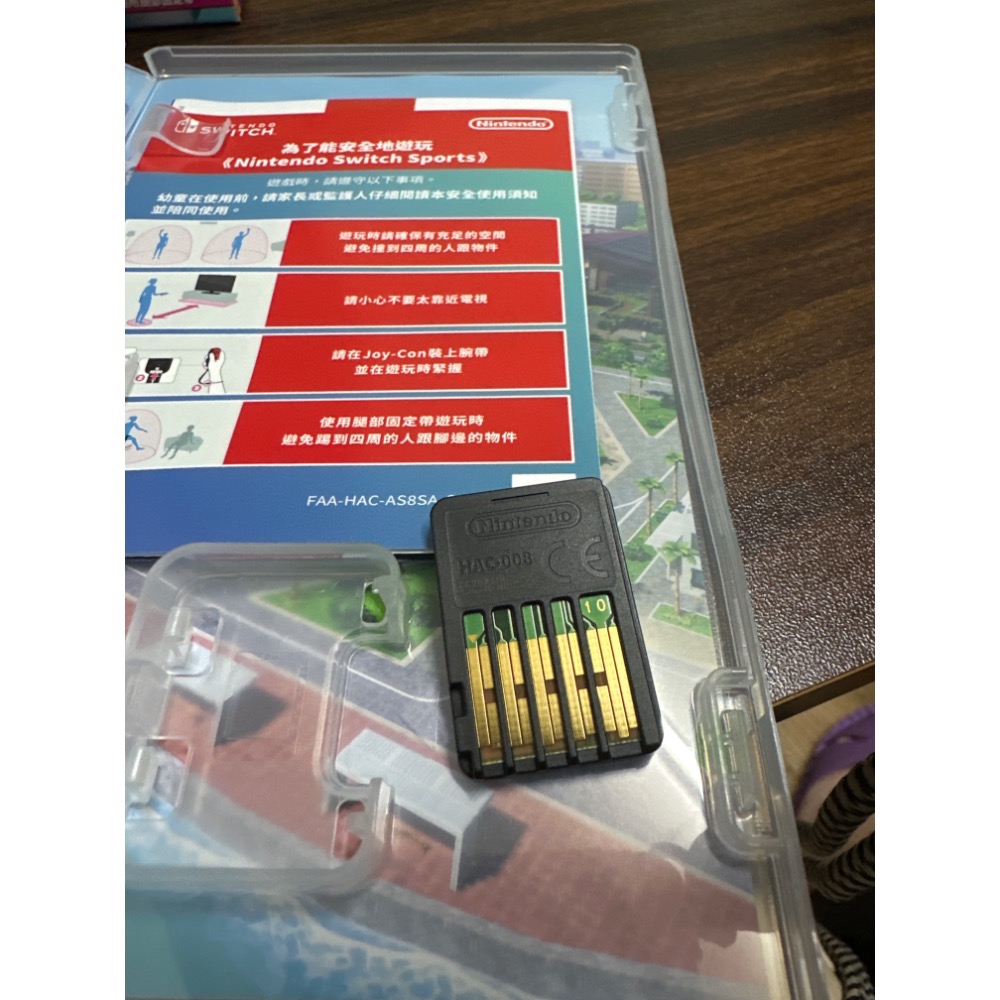 《PEI 2手game》switch sports +綁腿-細節圖3