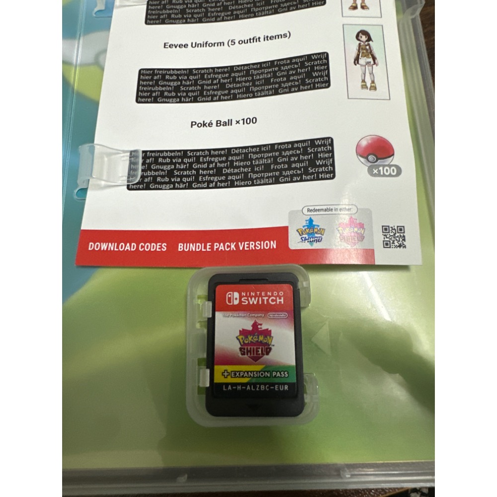 《PEI 2手game》switch 寶可夢 盾+dlc-細節圖2