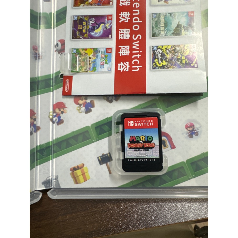 《PEI 2手game》switch 瑪利歐vs.咚奇剛-細節圖2