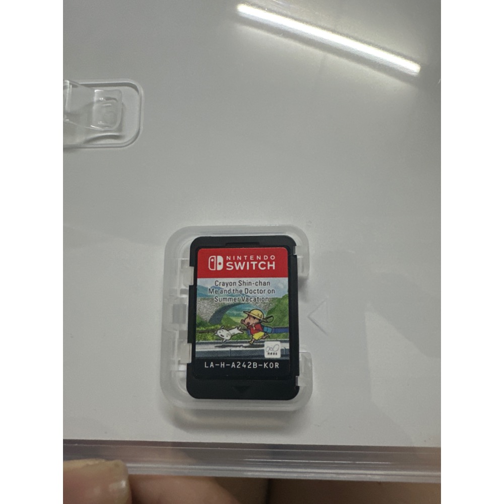 《PEI 2手game》switch 我與博士的暑假 蠟筆小新-細節圖2