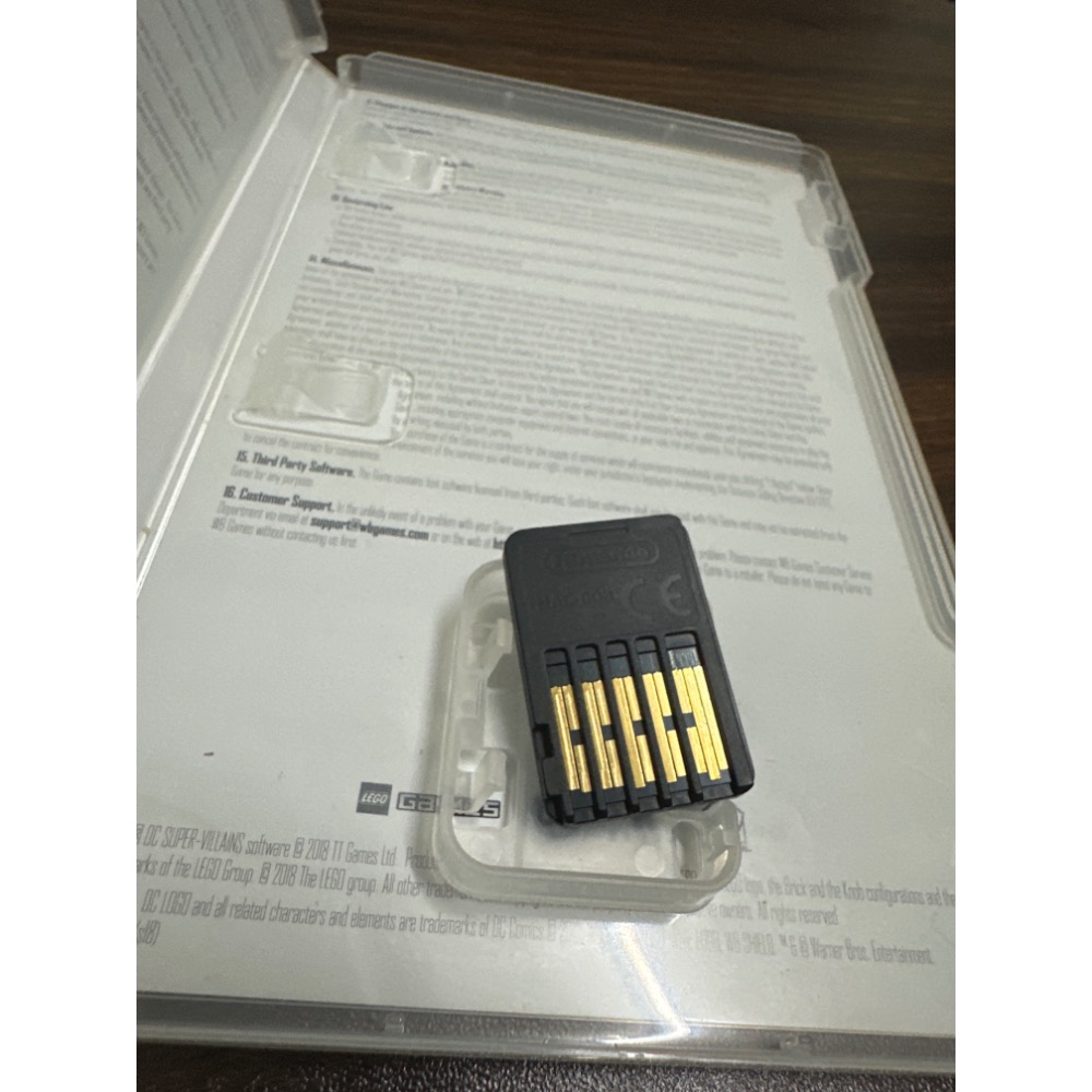 《PEI 2手game》switch 樂高DC（貼紙有傷便宜出）-細節圖3