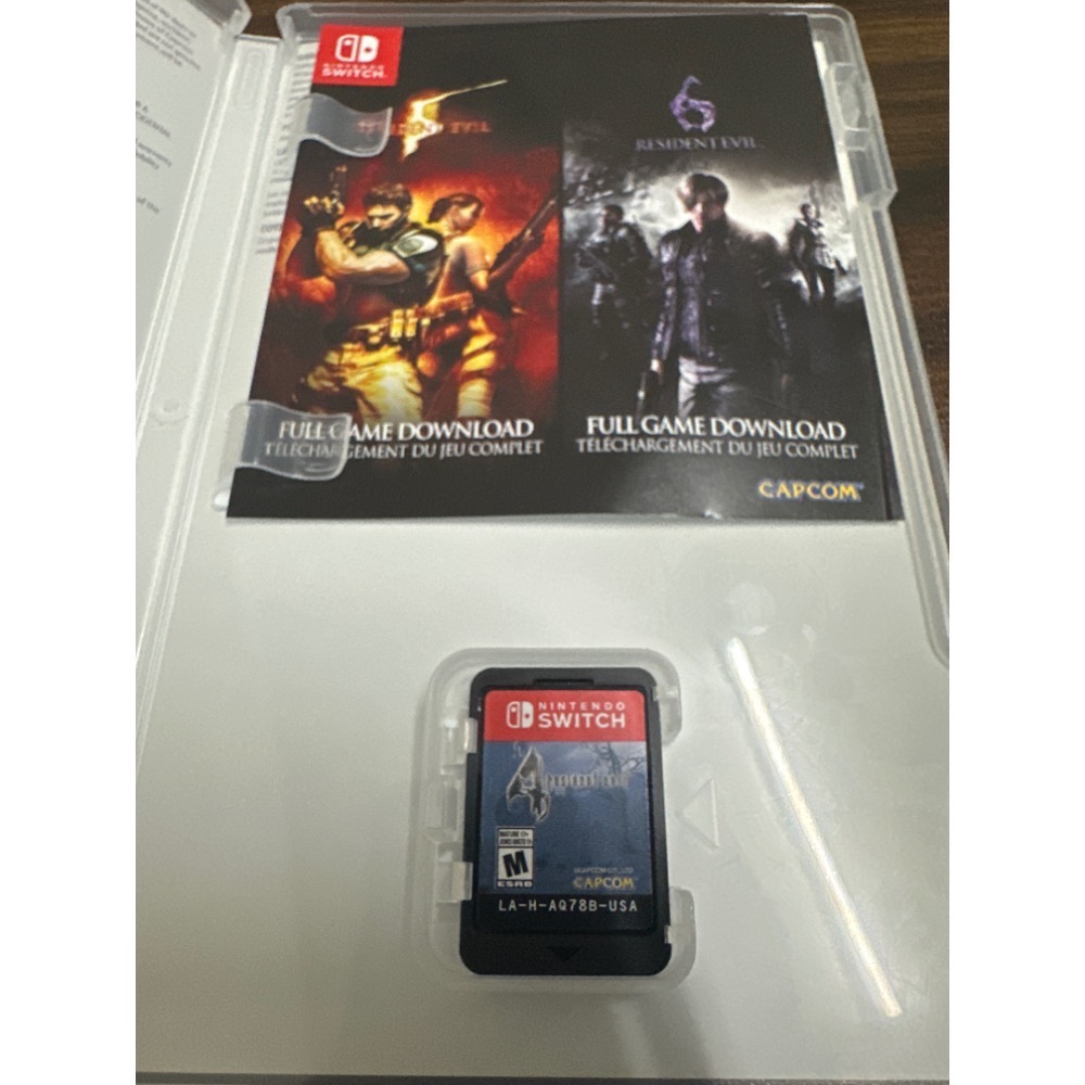 《PEI 2手game》switch 惡靈古堡4、5、6-細節圖2