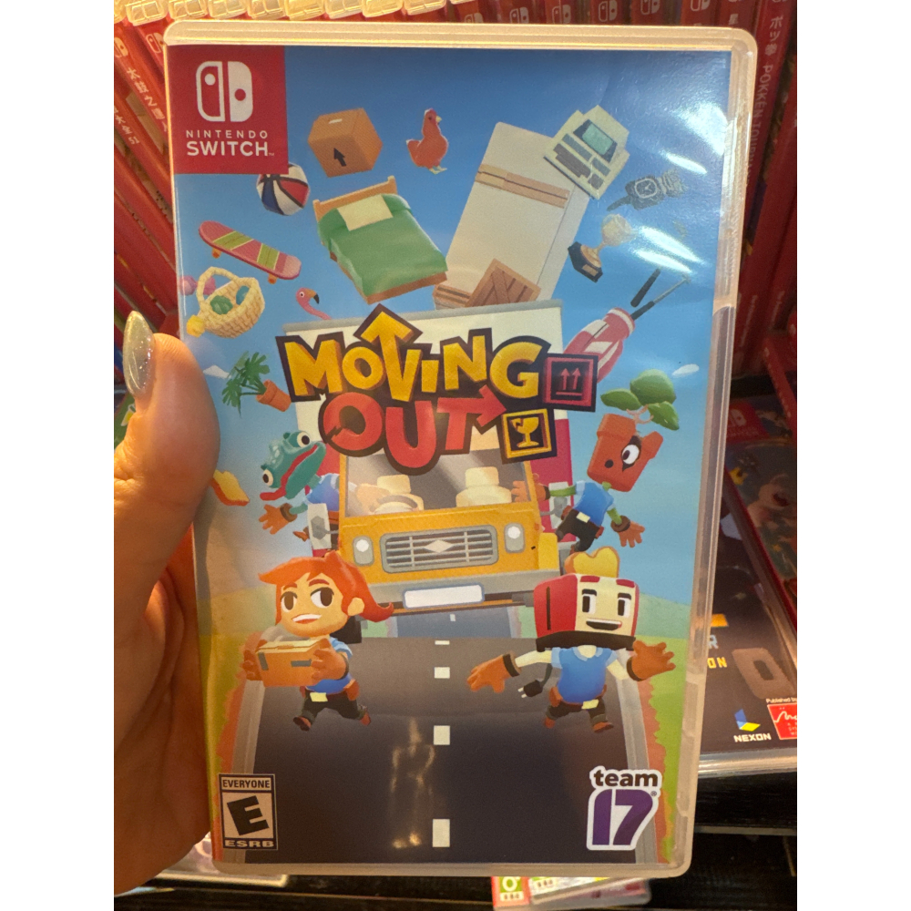 台中彰化PEI電玩Nintendo Switch《Moving Out 胡鬧搬家》-細節圖2