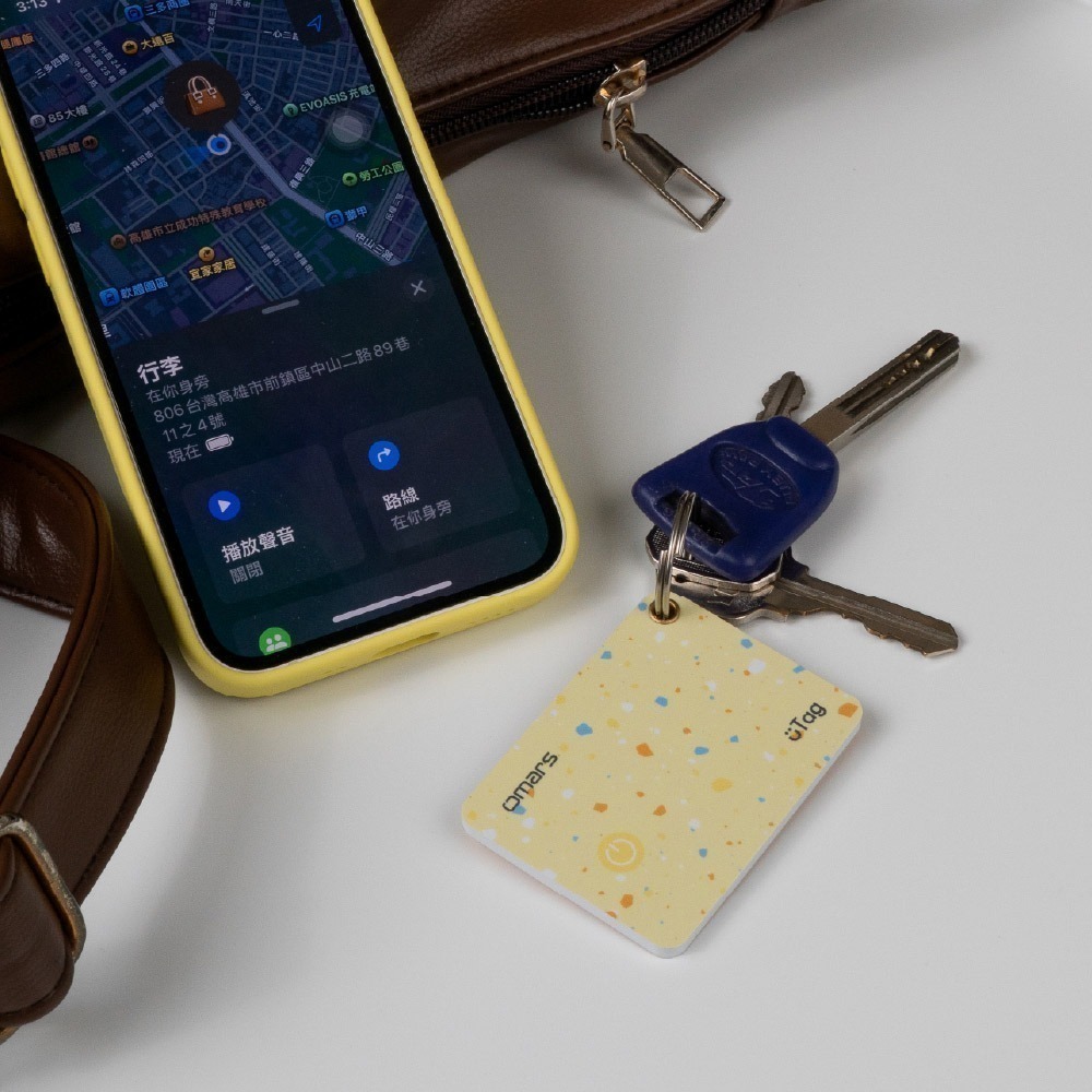 【omars】uTag智慧防丟卡｜iOS專用｜無線充電｜支援手機內建APP-細節圖2