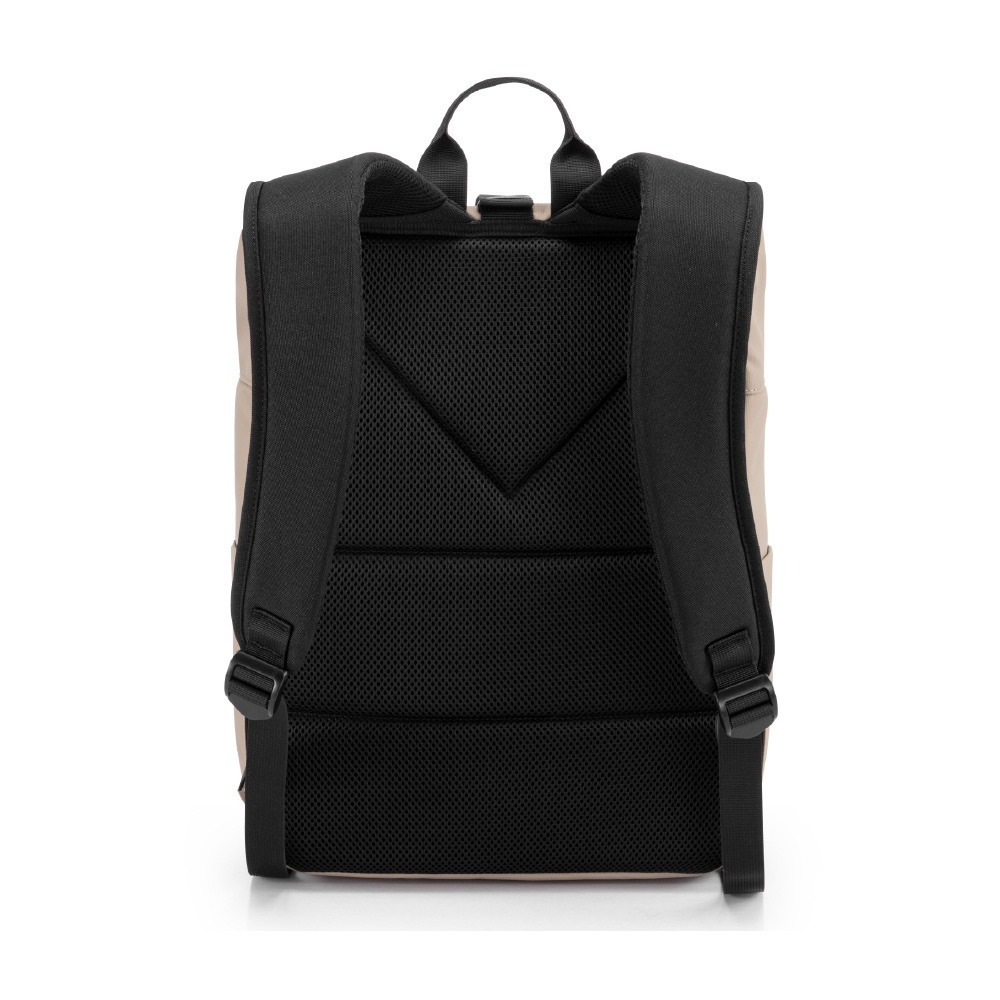 【KINGSONS】漫步輕旅捲蓋防水後背包｜減壓背帶｜可容納15.6吋筆電-細節圖6