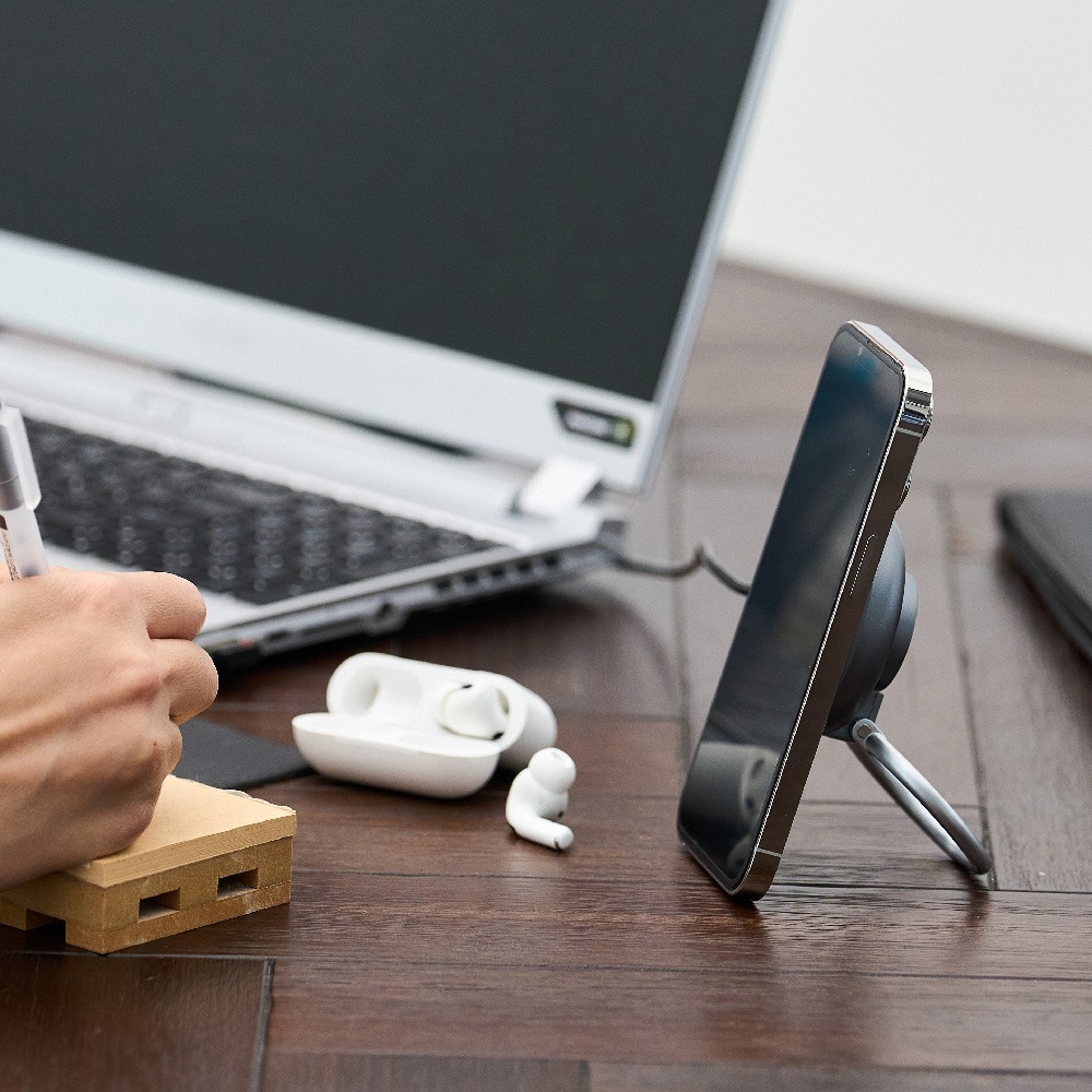 【omars】Qi2.0二合一磁吸無線充電架｜AppleWatch快充｜15W無線快充-細節圖5