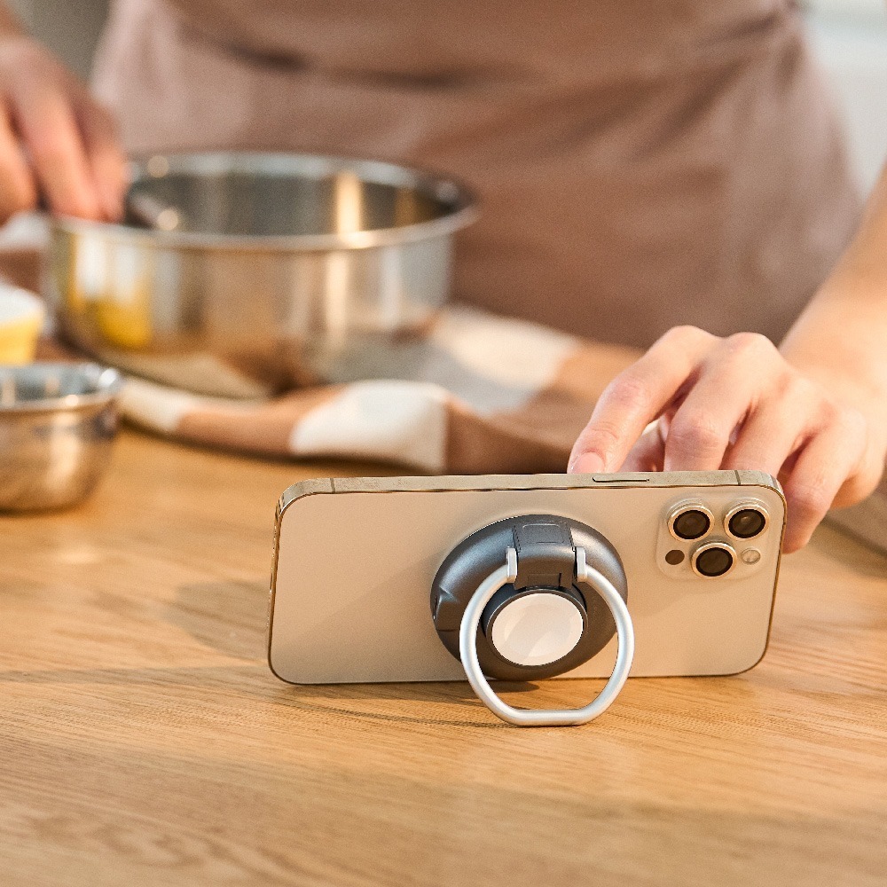 【omars】Qi2.0二合一磁吸無線充電架｜AppleWatch快充｜15W無線快充-細節圖6