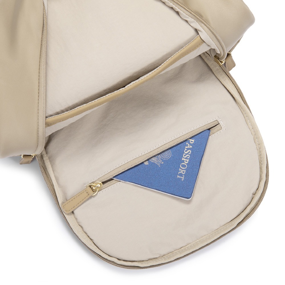 【KINGSONS】質感緞面-輕盈隨行雙層後背包｜防潑水材質｜可容納14吋筆電-細節圖5