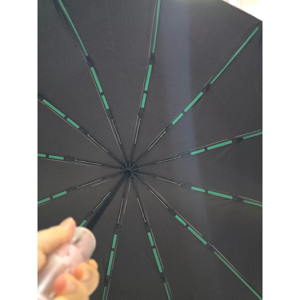 現貨✨大傘面素色節節收自動傘 安全自動傘-細節圖5