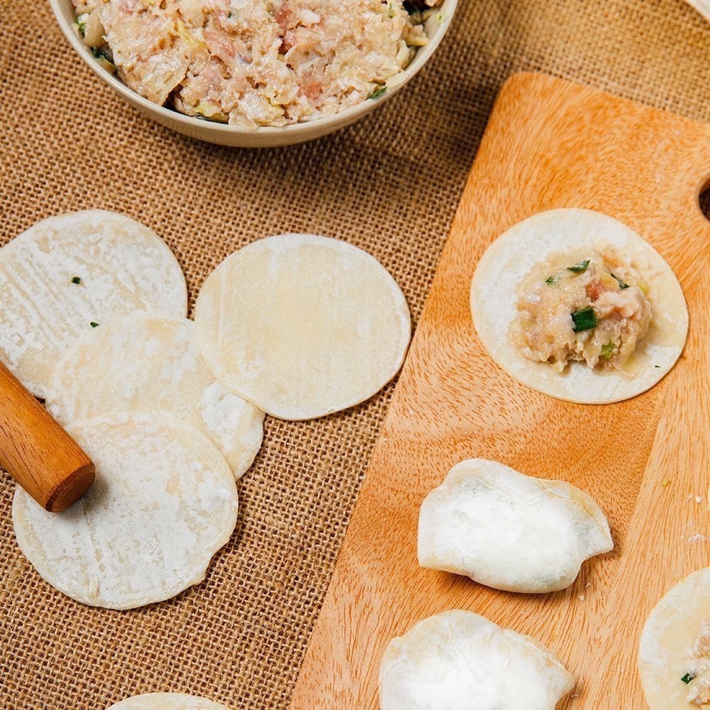 【台南兵仔市侯媽媽】職人手工水餃 高麗菜豬肉水餃 黃金玉米水餃 韭菜水餃 一袋50顆-細節圖7