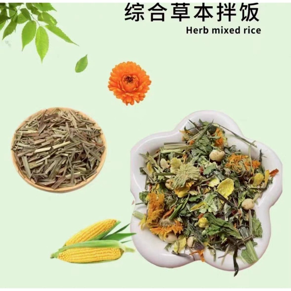 🐭椪柑的倉鼠🐭 一只小富貴 綜合草本拌飯-細節圖5