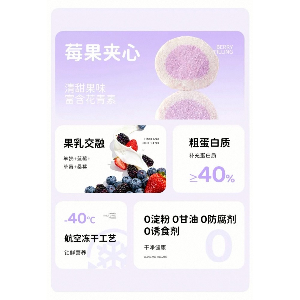 🐭椪柑的倉鼠🐭 ✨YEE 夾心莓果奶豆-細節圖6