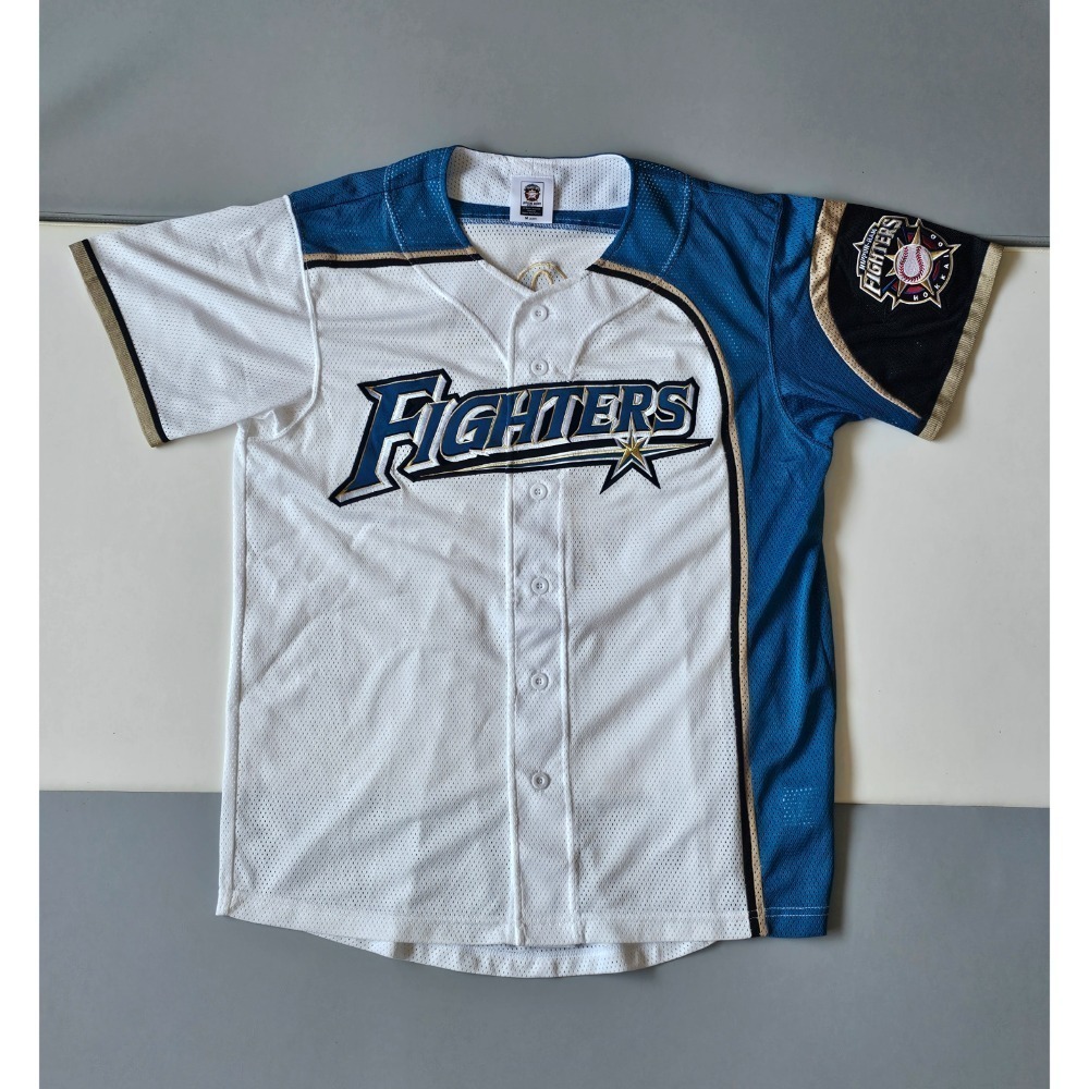 ＜現貨＞( 蝦皮jenyuan0309) 陽岱鋼/1號球衣/稀少/大谷翔平/絕版/日本火腿時期球迷版刺繡球衣-細節圖5