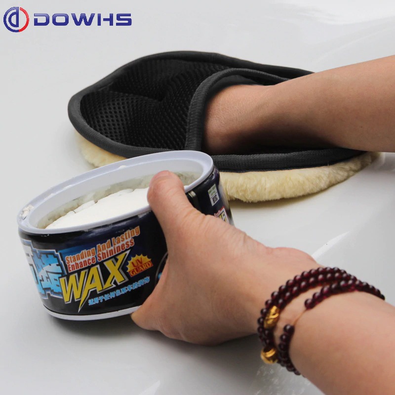 【數位光電】 羊毛洗車手套 洗車手套 洗車布 洗車巾 打蠟海綿 汽車美容玻璃 仿羊毛洗車手 汽車用拋光手套-細節圖5