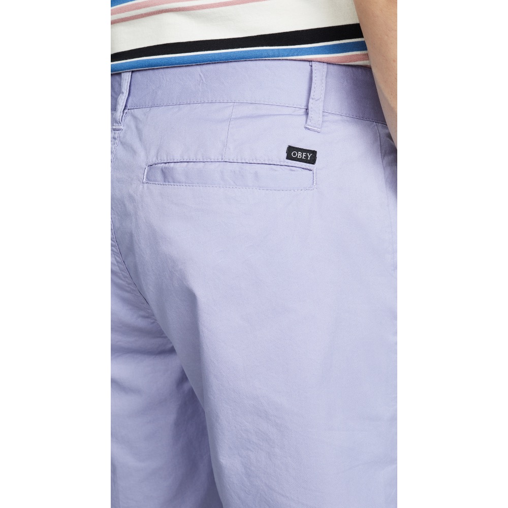 唯ㄧ現貨 💖 OBEY 🖤 絕版精品！男孩！薰衣草 > 短褲、休閒褲、街頭褲！-細節圖5