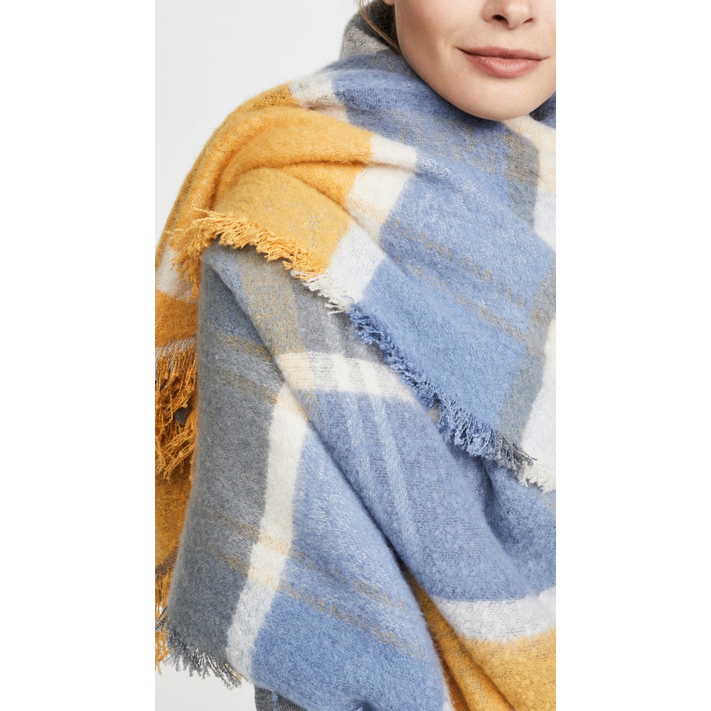 唯ㄧ現貨 💖 Hat Attack ♥️ 女孩！絕版精品！大地色！手洗、冷洗！美好料材 > 圍巾、披肩！-細節圖4