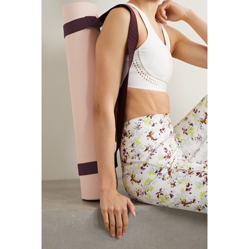 唯ㄧ現貨 💖 adidas by Stella McCartney 👱🏻‍♀️ 絕版精品！粉紅色！桃子 > 瑜珈墊、運動墊！-細節圖3