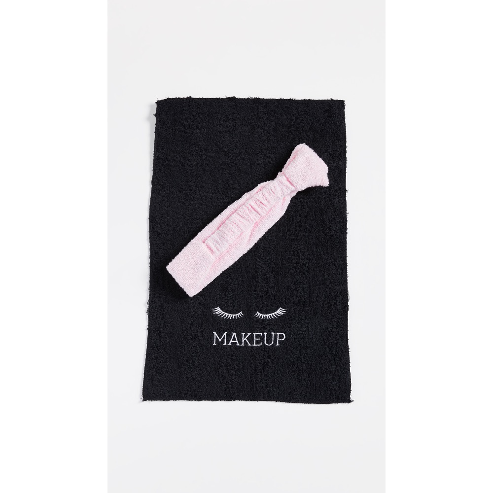 唯ㄧ現貨 💖 美國 ♥️ 絕版精品！Make Up Gift Set！閨蜜！戀人！驚喜 > 髮帶、洗臉巾、禮品組合！-細節圖3