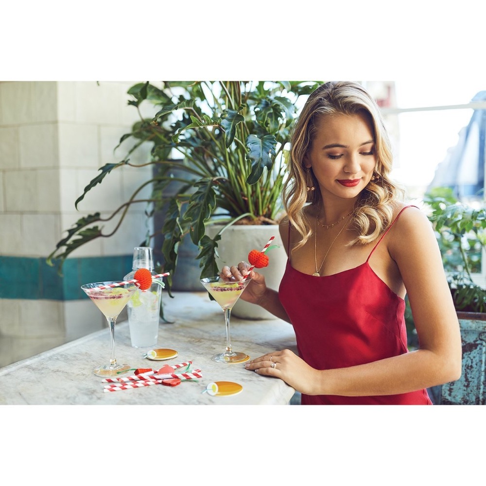 唯ㄧ現貨 💖 澳洲 SunnyLife ☀️ 絕版精品！繽紛 > 吸管、杯墊、裝飾、製冰器、攪伴棒、雪克杯、31件組！-細節圖7