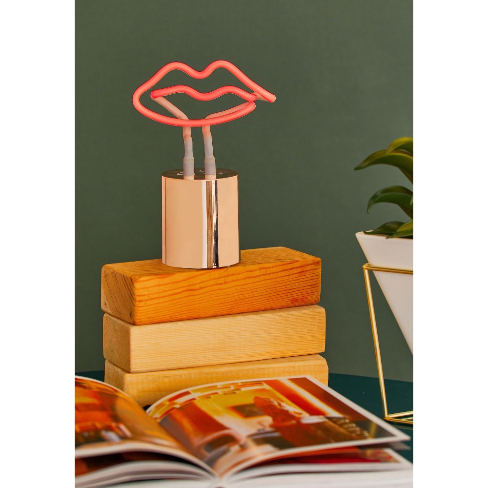 唯ㄧ現貨 💖 澳洲 SunnyLife ☀️ 絕版精品！LED！紅唇 > 霓虹燈、裝飾燈、氛圍燈、小夜燈！-細節圖2