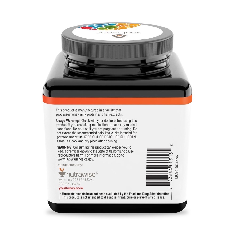 Youtheory(年輕原理)💌高單位!全方位!頂級版!維生素!深海膠原蛋白(Collagen)👩🏻加增強錠!限額限量!-細節圖4