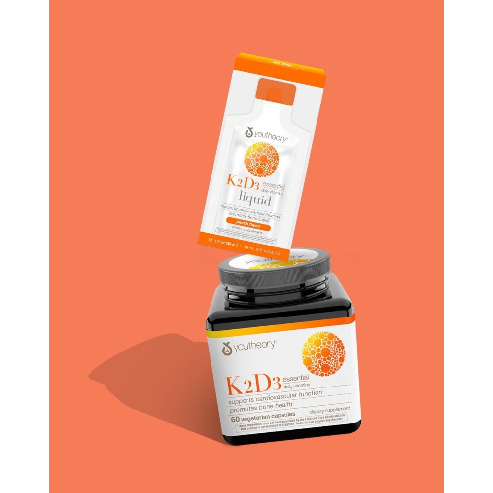 Youtheory(年輕原理)~頂級版👩🏻維生素!維他命!D3+K2💌高單位!加增強錠!鈣片鈣錠!限購限量🥰充沛豐盛版!-細節圖6