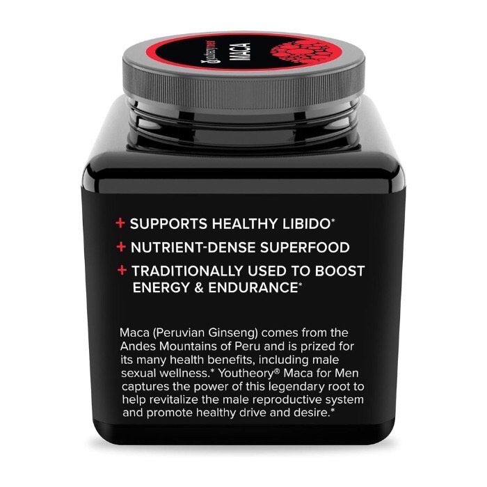 Youtheory(年輕原理)~男孩專門版👩🏻瑪卡&秘魯人蔘!Maca💌超級食物+營養密度+適應原!限購限量!頂級補充!-細節圖2
