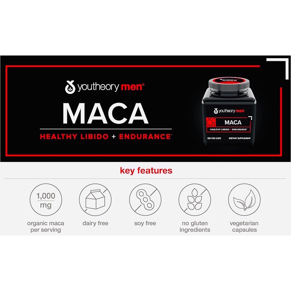 Youtheory(年輕原理)~男士專門版💌瑪卡&秘魯人蔘!Maca👩🏻超級食物+營養密度+適應原!限購限量!頂級補充!-細節圖7