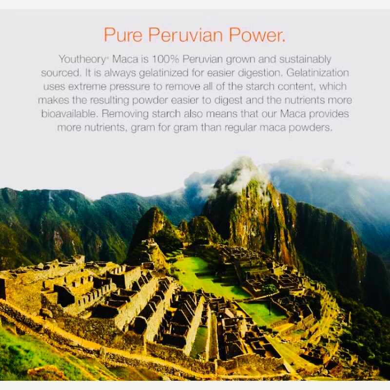 Youtheory(年輕原理)~男士專門版💌瑪卡&秘魯人蔘!Maca👩🏻超級食物+營養密度+適應原!限購限量!頂級補充!-細節圖9