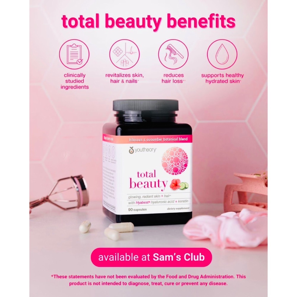 Youtheory(年輕原理)💌全方位!高單位!胜肽蛋白/玻尿酸/角蛋白/膠原蛋白/花青素👩🏻常規*機動補充!限量認證版!-細節圖10