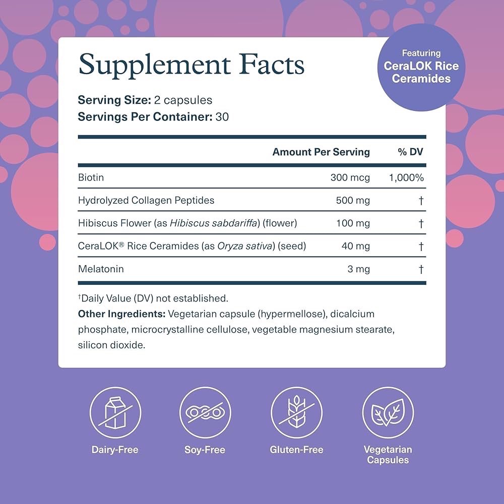 Youtheory(年輕原理)👩🏻夜間肌膚!親膚營養專門款💌胜肽蛋白!神經醯胺(賽洛美/分子釘)!膠原蛋白!花青素!-細節圖5