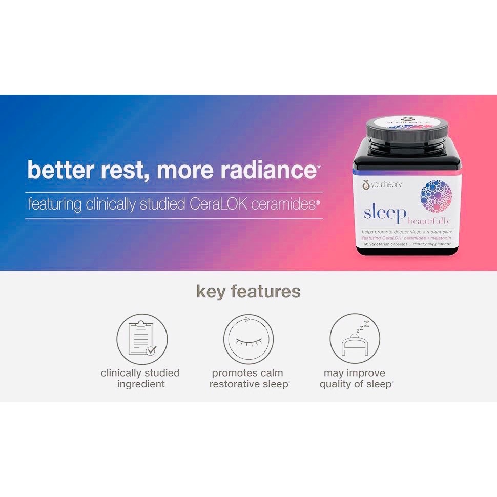 Youtheory(年輕原理)👩🏻夜間肌膚!親膚營養專門款💌胜肽蛋白!神經醯胺(賽洛美/分子釘)!膠原蛋白!花青素!-細節圖7