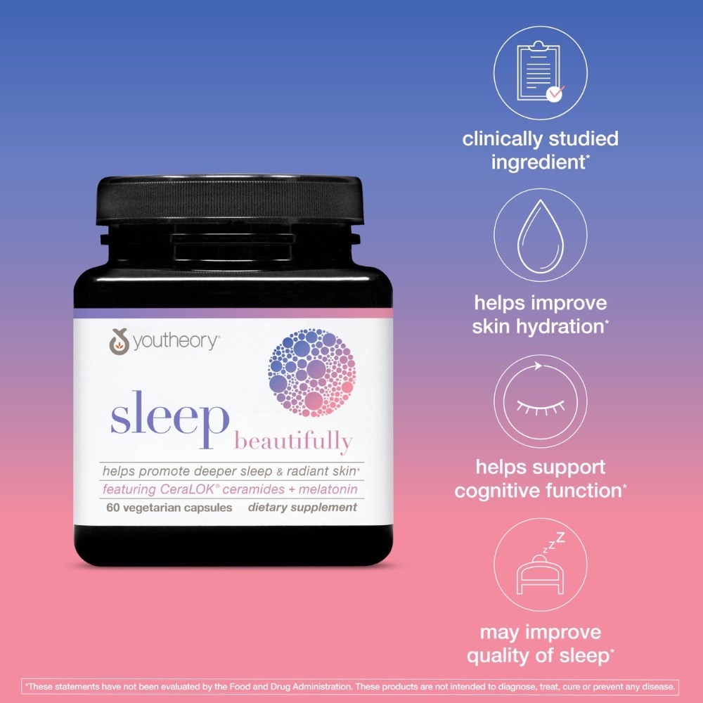 Youtheory(年輕原理)👩🏻夜間肌膚!親膚營養專門款💌胜肽蛋白!神經醯胺(賽洛美/分子釘)!膠原蛋白!花青素!-細節圖8