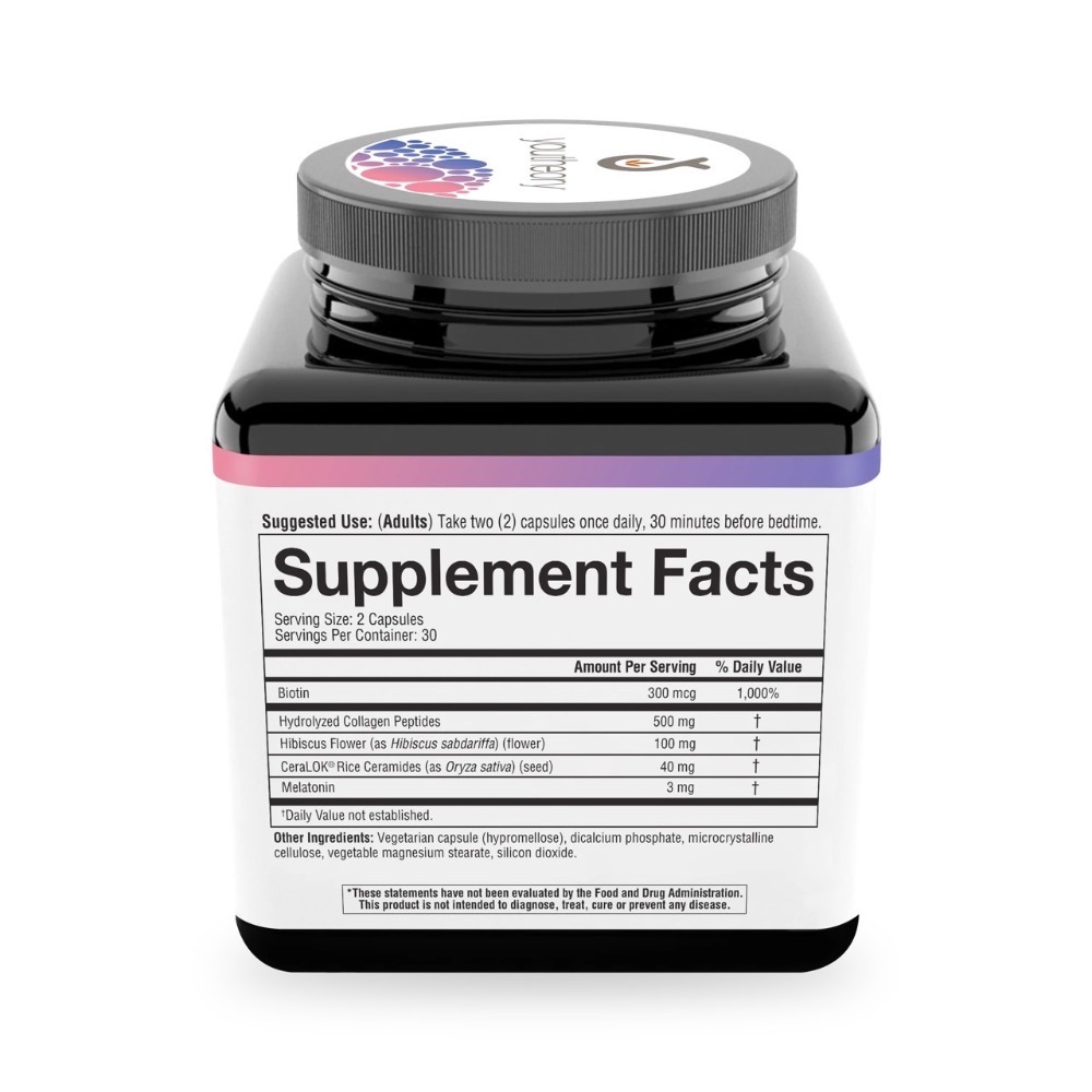 Youtheory(年輕原理)💌夜間肌膚!高單位!親膚營養👩🏻胜肽蛋白!神經醯胺(賽洛美/分子釘)!膠原蛋白!花青素💓-細節圖5