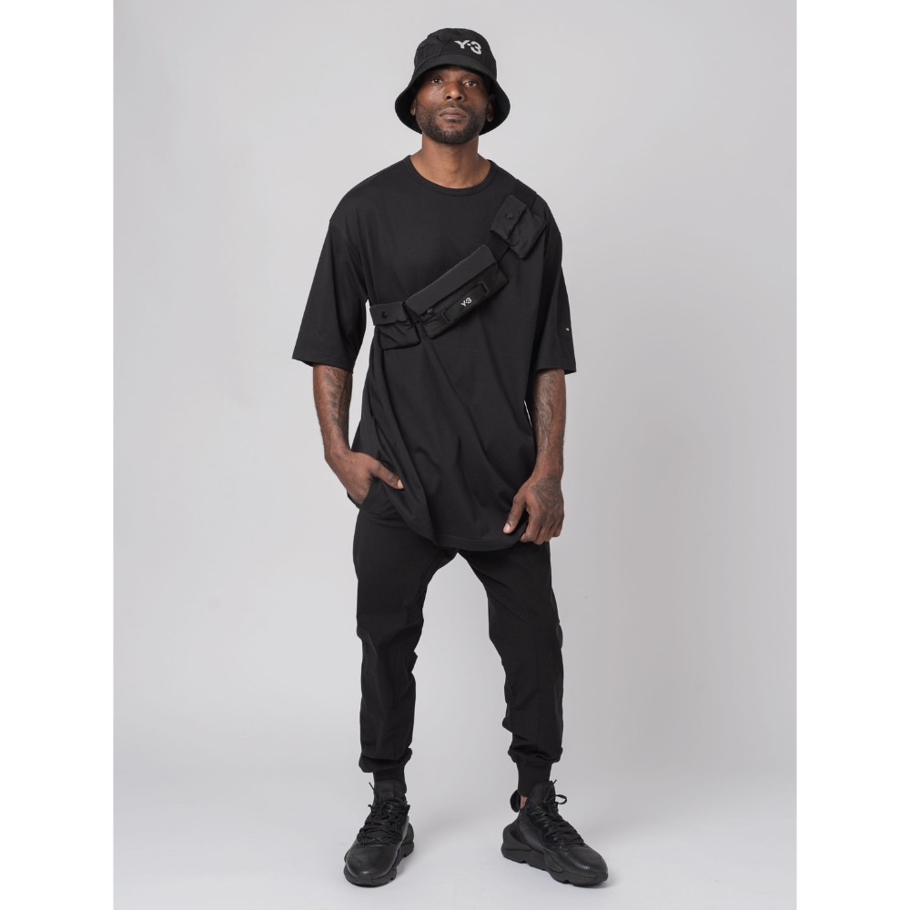 唯ㄧ現貨 💖 Y3 (Y-3) 💛 絕版精品！黑色！永久 > 爵士帽、紳士帽、書僮帽、漁夫帽！-細節圖8