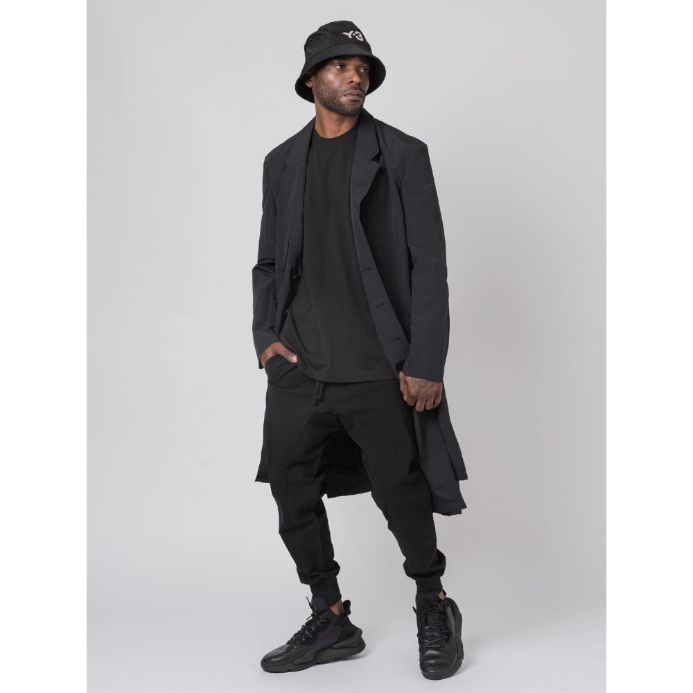 唯ㄧ現貨 💖 Y3 (Y-3) 💛 絕版精品！黑色！永久 > 爵士帽、紳士帽、書僮帽、漁夫帽！-細節圖9