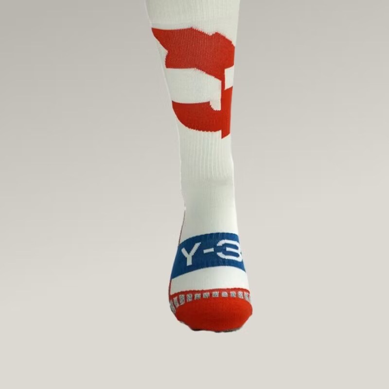 唯ㄧ現貨 💖 Y3 (Y-3) 💛 絕版精品！橙色、橘色、白色！奢暖 > 襪子、棉襪、休閒襪、運動襪！-細節圖2