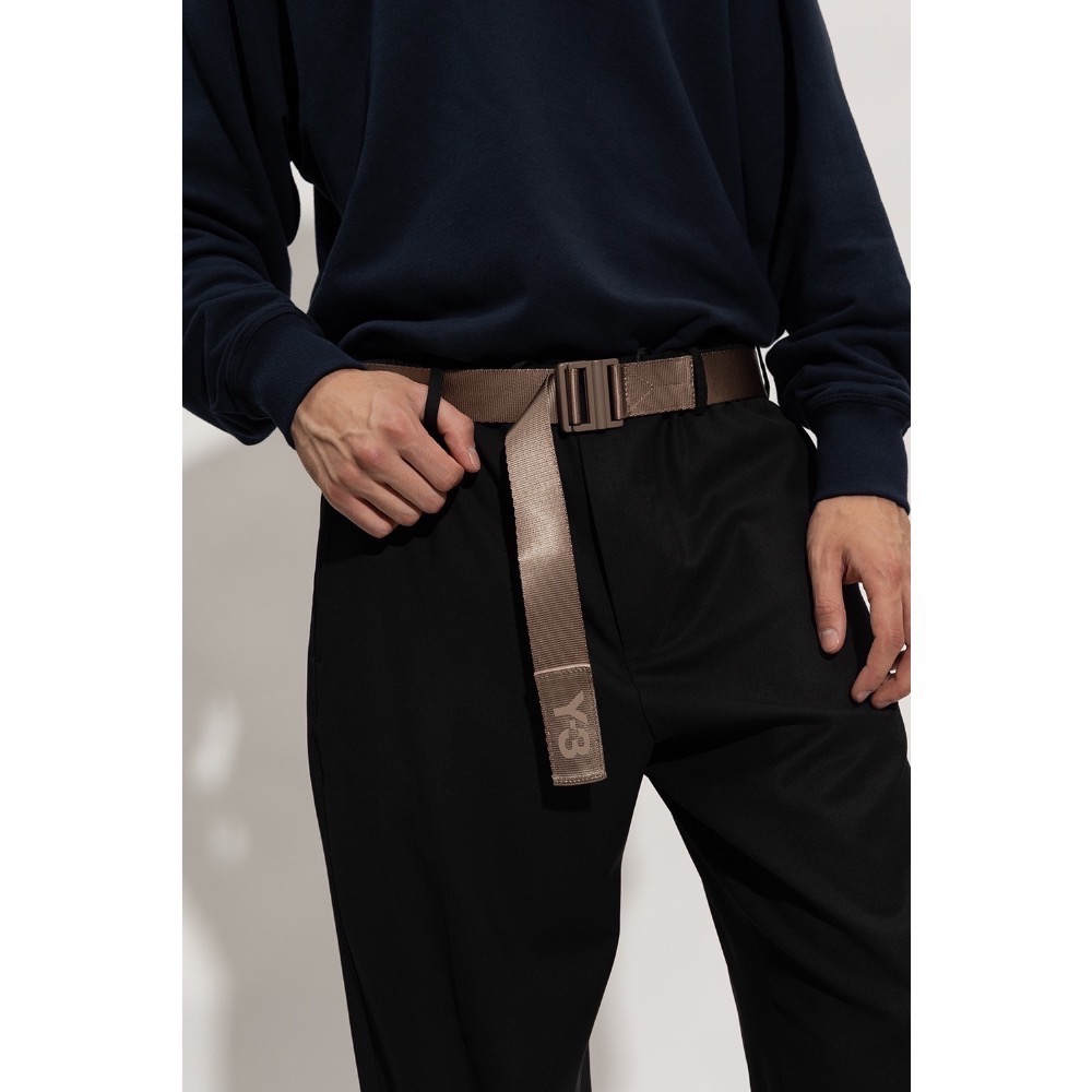 唯ㄧ現貨 💖 Y3 (Y-3) 💛 絕版精品！摩卡、咖啡色！技術配飾 > 腰帶、腰封、皮帶！-細節圖9