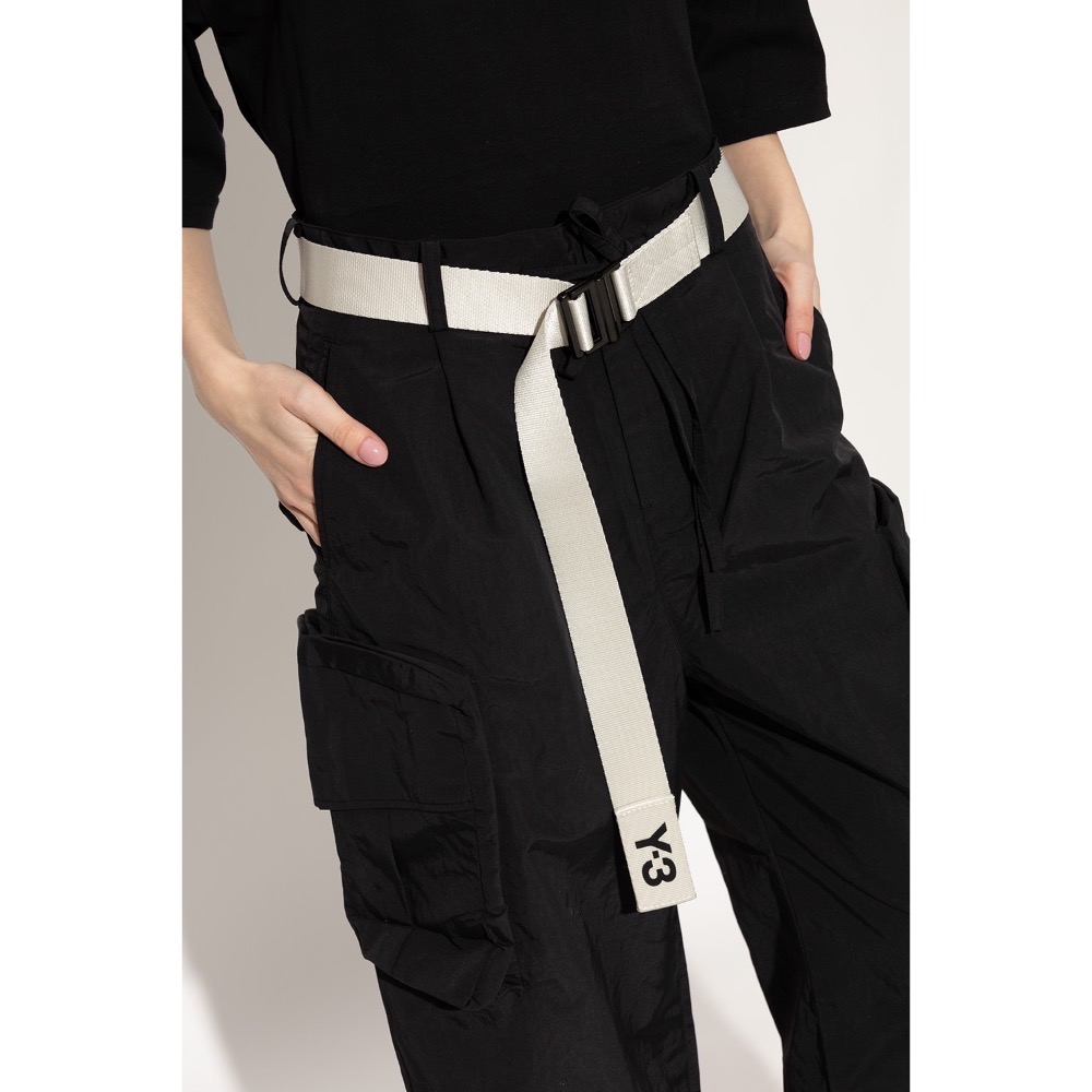 唯ㄧ現貨 💖 Y3 (Y-3) 💛 絕版精品！杏色！技術配飾 > 腰帶、腰封、皮帶！-細節圖9