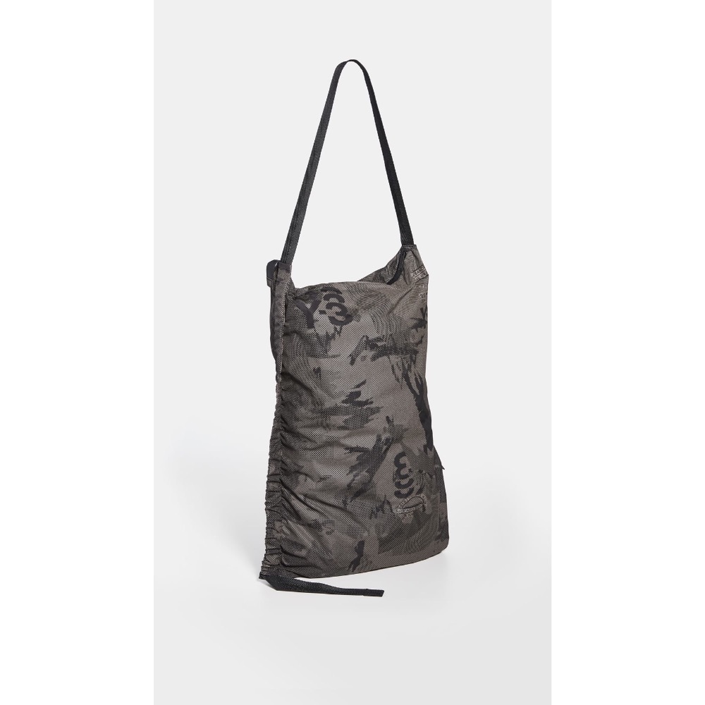 唯ㄧ現貨 💖 Y3 (Y-3) 💛 絕版精品！機能迷彩、潑墨黑色！紀念款 > 托特包、旅行袋、側背包、斜背包、肩背包！-細節圖6