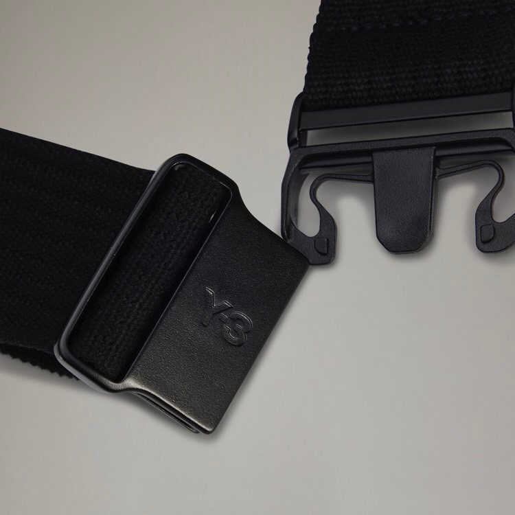 唯ㄧ現貨 💖 Y3 (Y-3) 💛 絕版精品！古典魅影、天空藍色！技術紋繡 > 腰包、發財包、側背包、斜背包、肩背包！-細節圖5