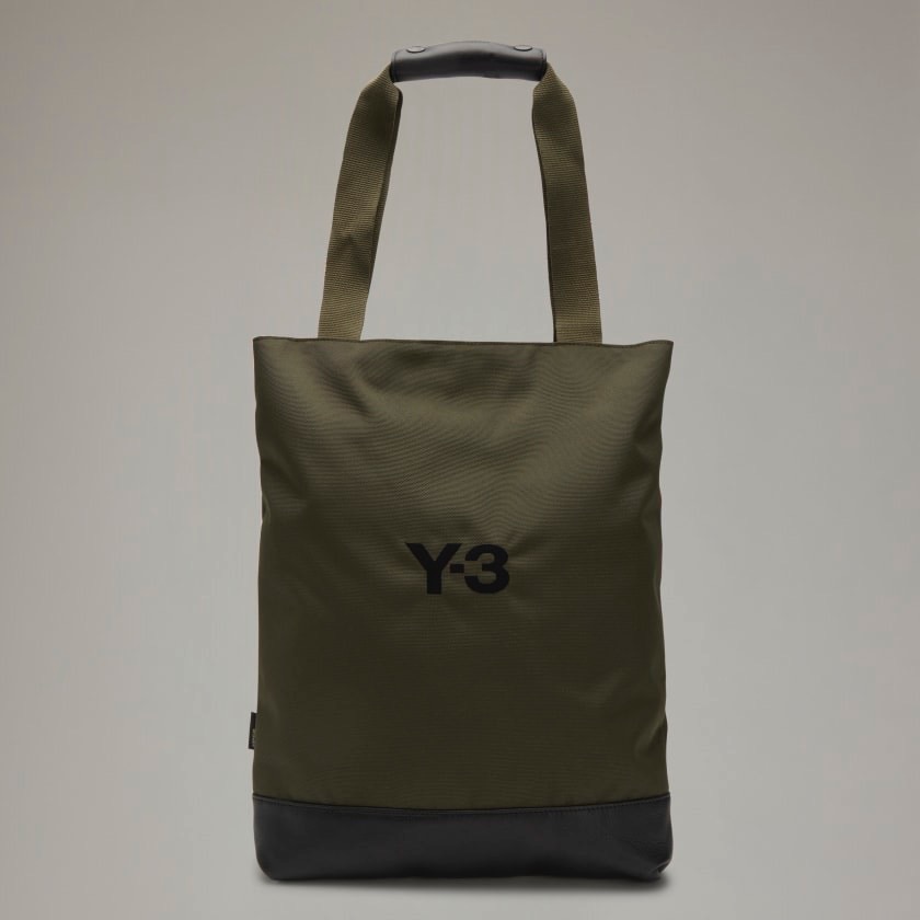 唯ㄧ現貨 💖 Y3 (Y-3) 💛 絕版精品！橄欖綠色、軍綠色！優雅紋繡 > 托特包、側背包、斜背包、肩背包！-細節圖6